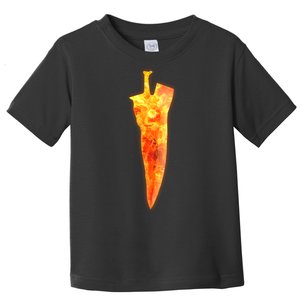 Soul Caliber Soul Edge Sword Flame Blade Toddler T-Shirt