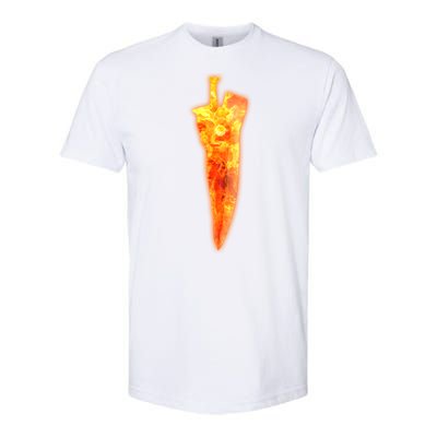 Soul Caliber Soul Edge Sword Flame Blade Softstyle CVC T-Shirt