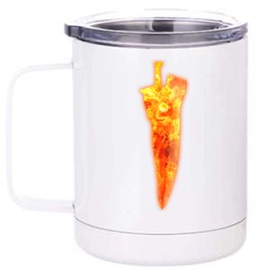 Soul Caliber Soul Edge Sword Flame Blade 12 oz Stainless Steel Tumbler Cup