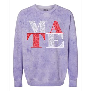 Soul Mate Matching Couples For Mr Colorblast Crewneck Sweatshirt