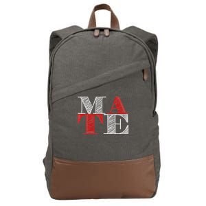 Soul Mate Matching Couples For Mr Cotton Canvas Backpack