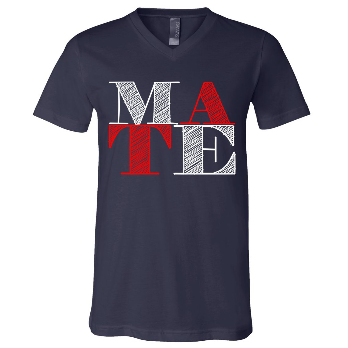 Soul Mate Matching Couples For Mr V-Neck T-Shirt