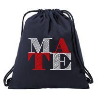 Soul Mate Matching Couples For Mr Drawstring Bag
