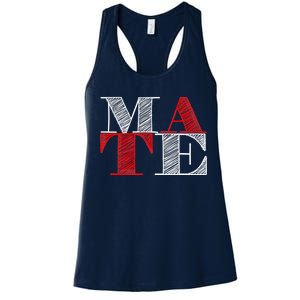 Soul Mate Matching Couples For Mr Women's Racerback Tank