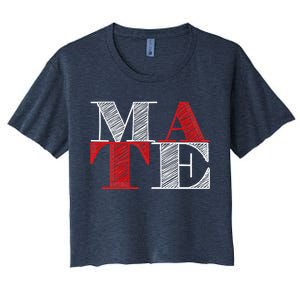 Soul Mate Matching Couples For Mr Women's Crop Top Tee