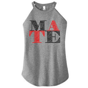 Soul Mate Matching Couples For Mr Women's Perfect Tri Rocker Tank