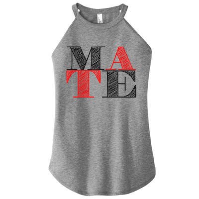 Soul Mate Matching Couples For Mr Women’s Perfect Tri Rocker Tank