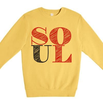 Soul Mate Matching Couples For Mrs Premium Crewneck Sweatshirt