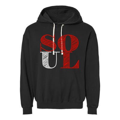 Soul Mate Matching Couples For Mrs Garment-Dyed Fleece Hoodie