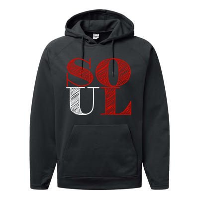 Soul Mate Matching Couples For Mrs Performance Fleece Hoodie