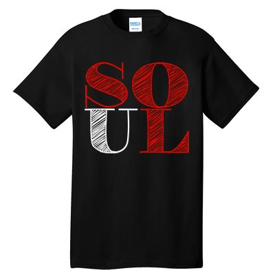 Soul Mate Matching Couples For Mrs Tall T-Shirt