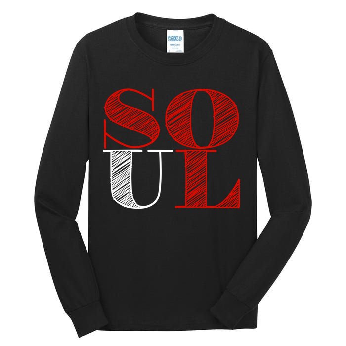 Soul Mate Matching Couples For Mrs Tall Long Sleeve T-Shirt