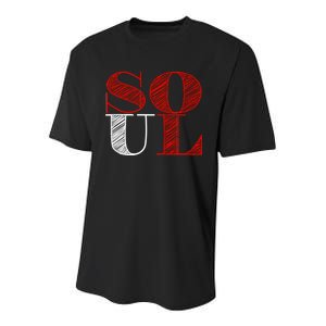 Soul Mate Matching Couples For Mrs Youth Performance Sprint T-Shirt