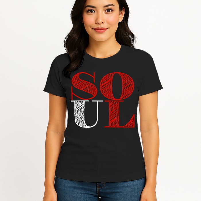 Soul Mate Matching Couples For Mrs Womens T-Shirt