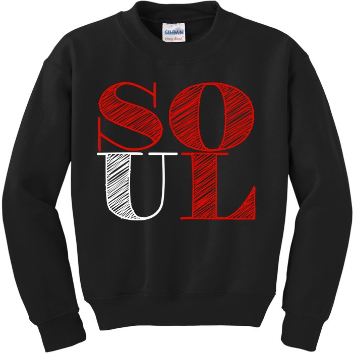 Soul Mate Matching Couples For Mrs Kids Sweatshirt