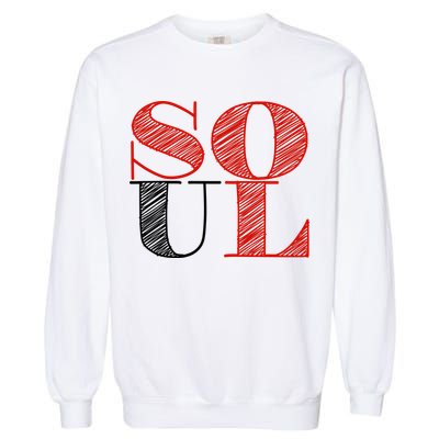 Soul Mate Matching Couples For Mrs Garment-Dyed Sweatshirt