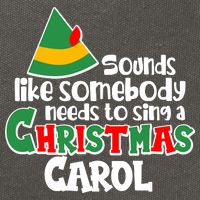 Sound Like Somebody Needs To Sing A Christmas Carol Cotton Canvas Backpack