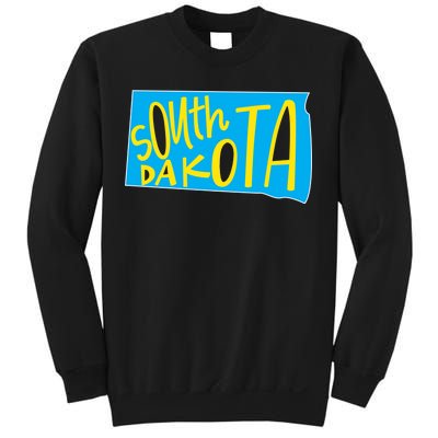 South Dakota Hand Drawn State Outline Sweatshirt