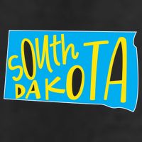 South Dakota Hand Drawn State Outline 11oz C Handle Ceramic Mug