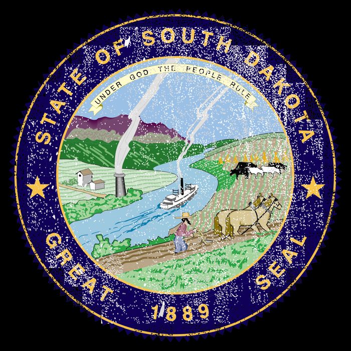 South Dakota Seal Cooling Performance Crew T-Shirt