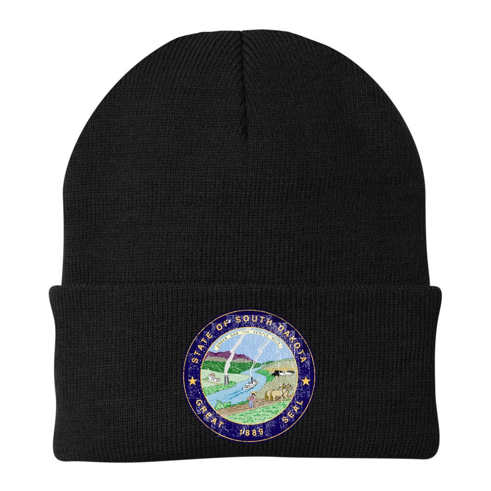 South Dakota Seal Beanie