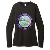 South Dakota Seal Womens CVC Long Sleeve Shirt