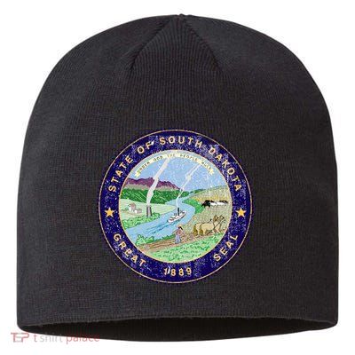 South Dakota Seal Sustainable Beanie