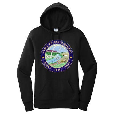 South Dakota Seal Women's Pullover Hoodie