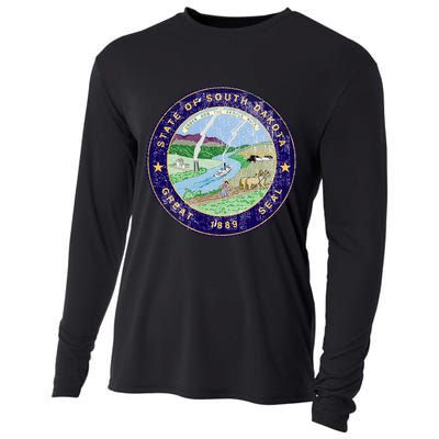 South Dakota Seal Cooling Performance Long Sleeve Crew