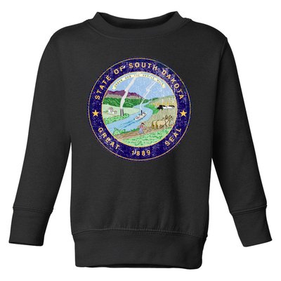 South Dakota Seal Toddler Sweatshirt