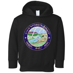 South Dakota Seal Toddler Hoodie