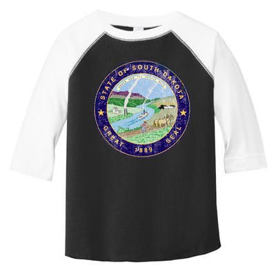 South Dakota Seal Toddler Fine Jersey T-Shirt