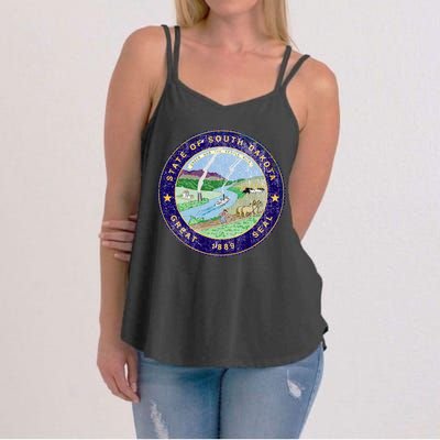 South Dakota Seal Women's Strappy Tank