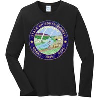 South Dakota Seal Ladies Long Sleeve Shirt