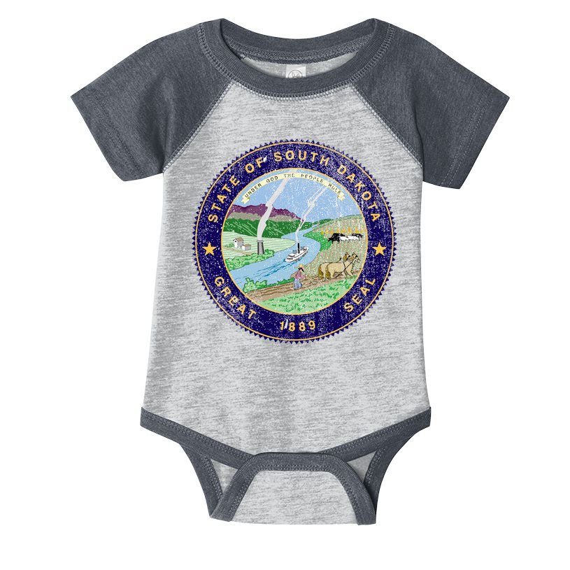 South Dakota Seal Infant Baby Jersey Bodysuit