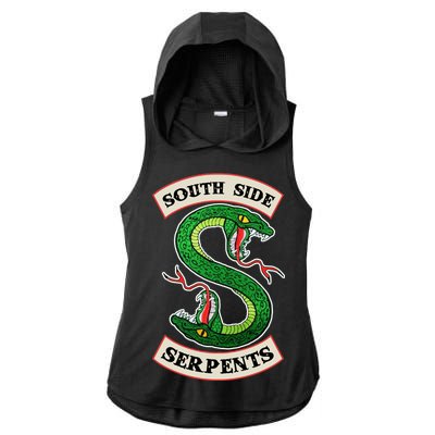 South Side Serpents  Ladies PosiCharge Tri-Blend Wicking Draft Hoodie Tank