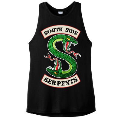 South Side Serpents  Ladies PosiCharge Tri-Blend Wicking Tank