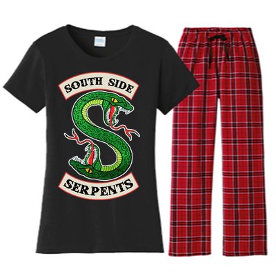 South Side Serpents  Women's Flannel Pajama Set