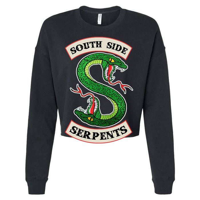 South Side Serpents  Cropped Pullover Crew