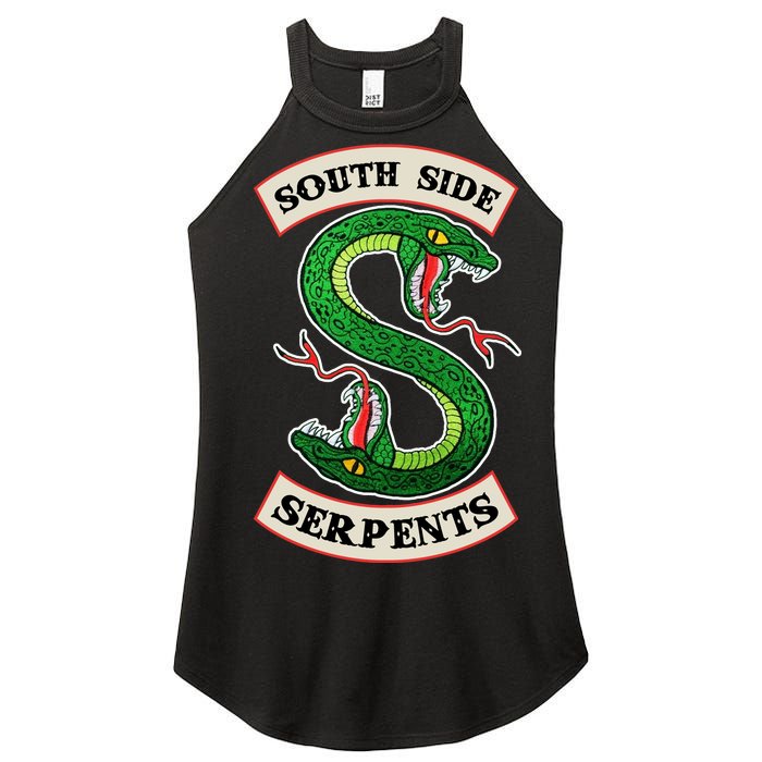 South Side Serpents  Women's Perfect Tri Rocker Tank