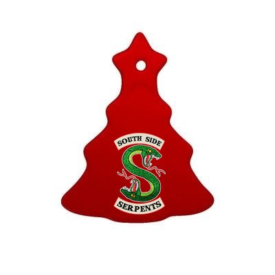 South Side Serpents  Ceramic Tree Ornament