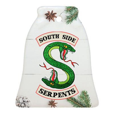 South Side Serpents  Ceramic Bell Ornament