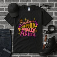 Southern Charmed Legally Armed 2nd Amendment Tall T-Shirt