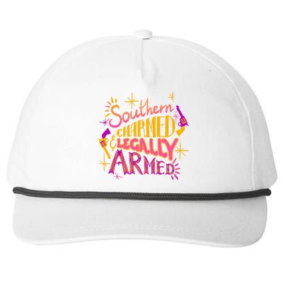 Southern Charmed Legally Armed 2nd Amendment Snapback Five-Panel Rope Hat