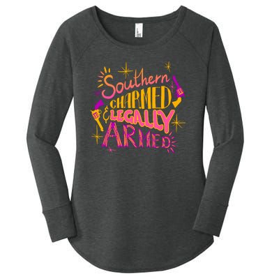 Southern Charmed Legally Armed 2nd Amendment Women's Perfect Tri Tunic Long Sleeve Shirt