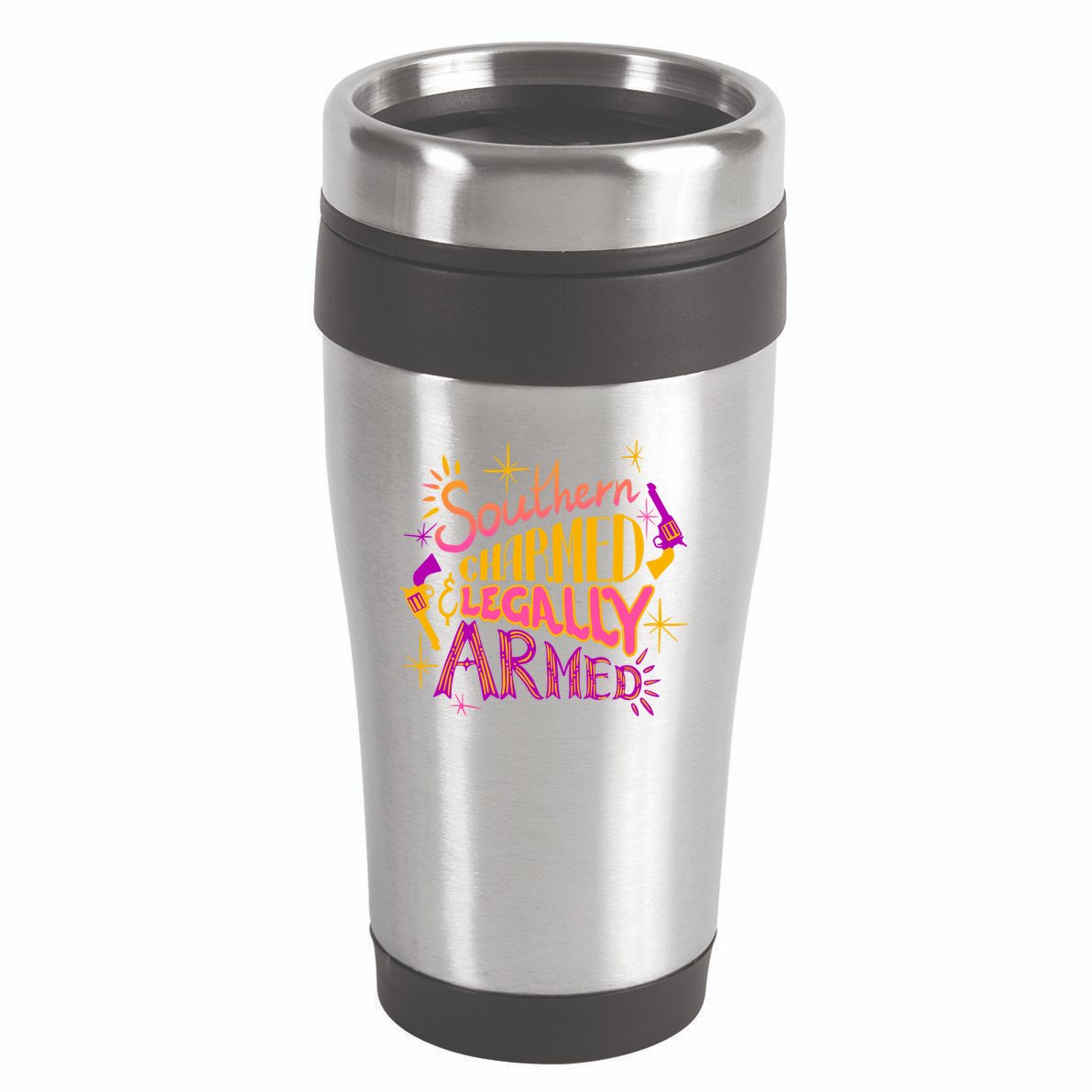 Southern Charmed Legally Armed 2nd Amendment 16oz Travel Tumbler