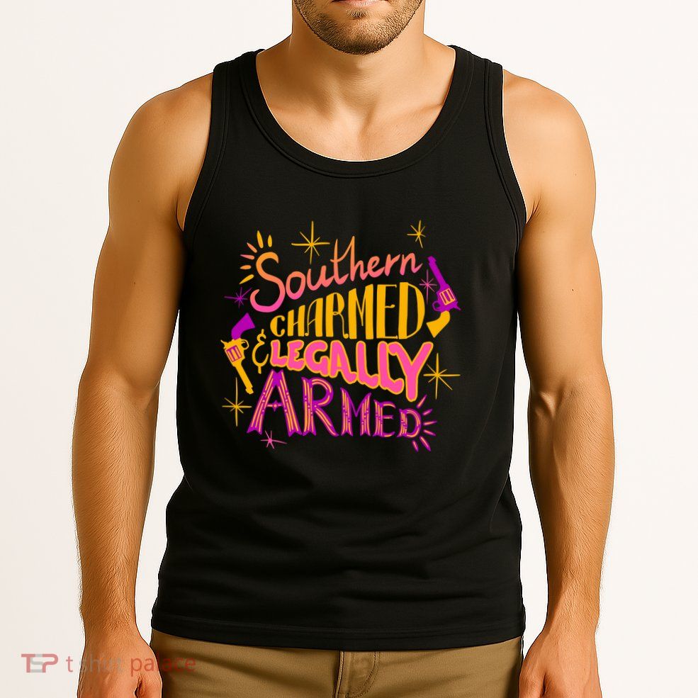 Southern Charmed Legally Armed 2nd Amendment Tank Top