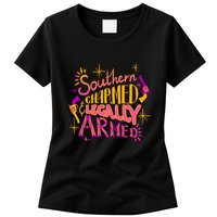 Southern Charmed Legally Armed 2nd Amendment Womens T-Shirt
