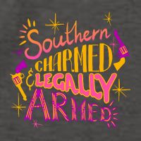 Southern Charmed Legally Armed 2nd Amendment Vector Backpack