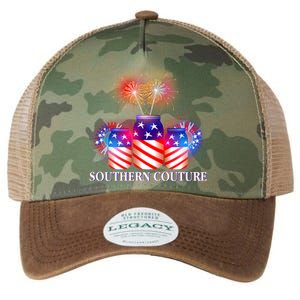 Southern Couture July 4th Legacy Tie Dye Trucker Hat